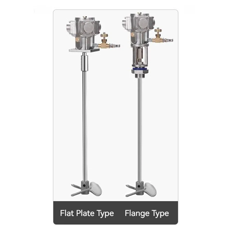 60LGallonAgitatorMachinePneumaticMixerTankAluminumAlloyAir5