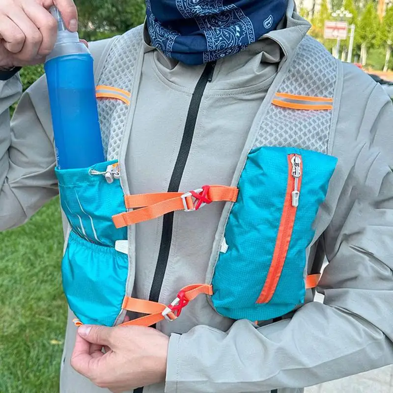 Hydration Running Vest Breathable Marathons Running Vest Lightweight Waterproof Slim Chest Pack Gear For Men Women Hiking