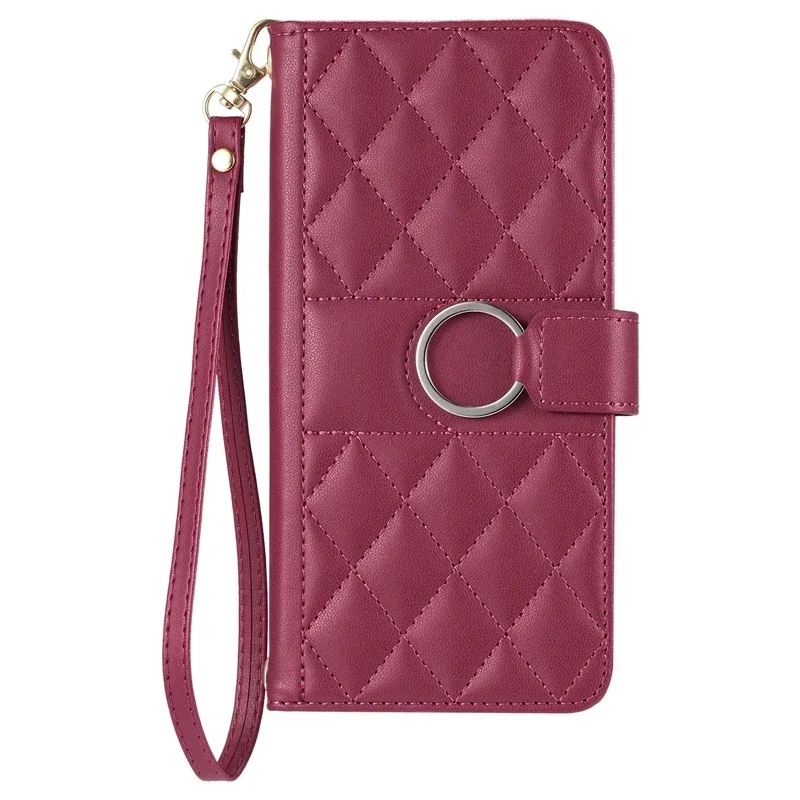 Wallet Card Slots Case For Samsung Galaxy S24 Ultra Case Funda for Samsung S 24 Ultra S24 FE s24 Plus Small Fragrant Flip Cover 2