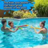 3 Packs Water Guns With 6pcs Reusable Water Balloons Non-Magnetic Silicone Water Bombs for Kids Summer Outdoor Beach Party Game 4
