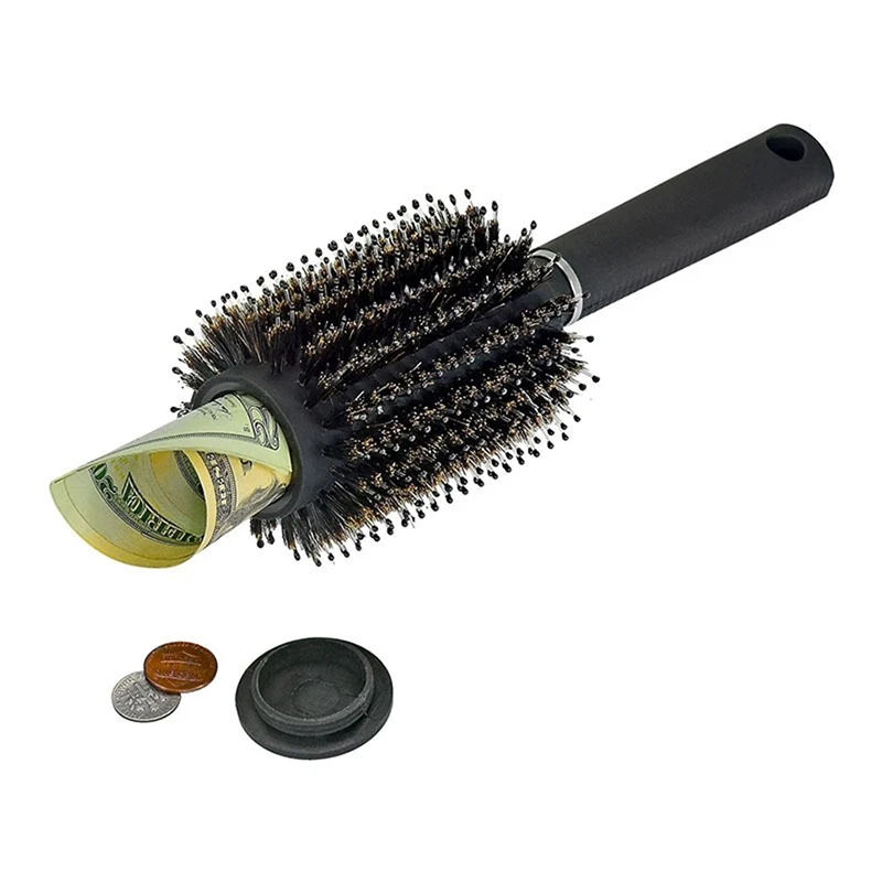 

Hairbrush Type Secret Safe A New Type of Hidden Safe, Used To Hide Secret Money and Valuables with A Detachable Lid