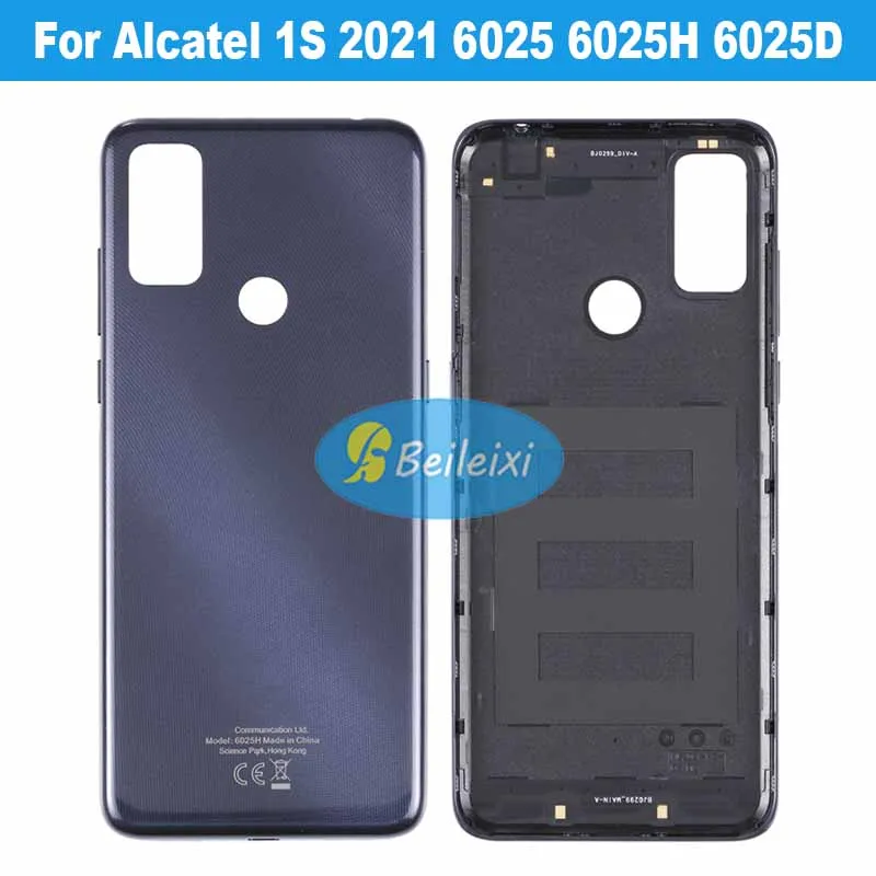 

For Alcatel 1S 2021 6025 6025H 6025D 6025H_EEA 6025D_EEA Battery Back Cover Rear Door Housing Case Durable Back Cover