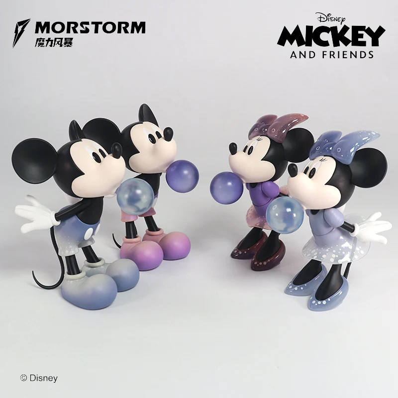 In Stock 15cm Disney Mickey Mouse Minnie Anime Figure Cartoon