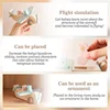 Baby Wooden Plane Toy Plane Model Manned Building Blocks Toy Woodiness Adornment Toy Blocks The Baby Educational Baby Toys Gifts 4
