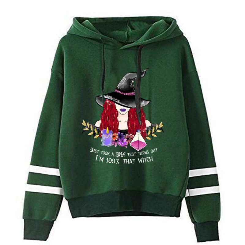 

Red Haired Witches Hoodies Oversized Sweatshirt Harajuku Fashion Girls Streetwears Trendy Tracksuit Men Women Hoodie Halloween