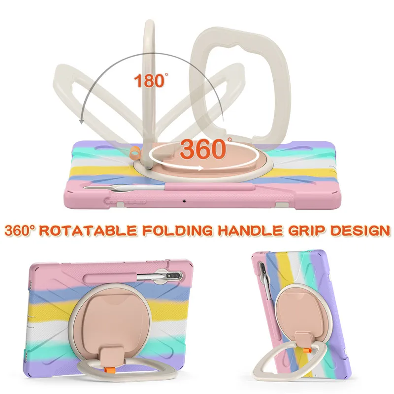 Capa para Tablet à Prova de Choque para Samsung Galaxy Tab s8 Ultra 146 s7 Plus fe 124 11 2023 - Imagem 5
