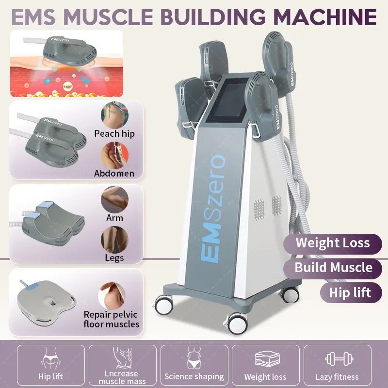 

EMSZero Neo 6500W HI-EMT Weight Lose Body Slimming Muscle Building Shape body sculpting EMS CE 15 Electromagnetic Coil Stimulate