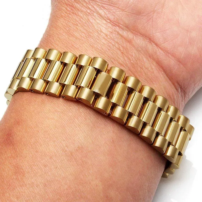 Wrist Rolex Day Date Armband Rolex Day-Date Oysterquartz White