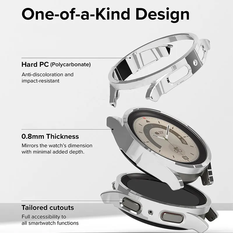 Durable Soft Protective Watch Case - Bumper Cover