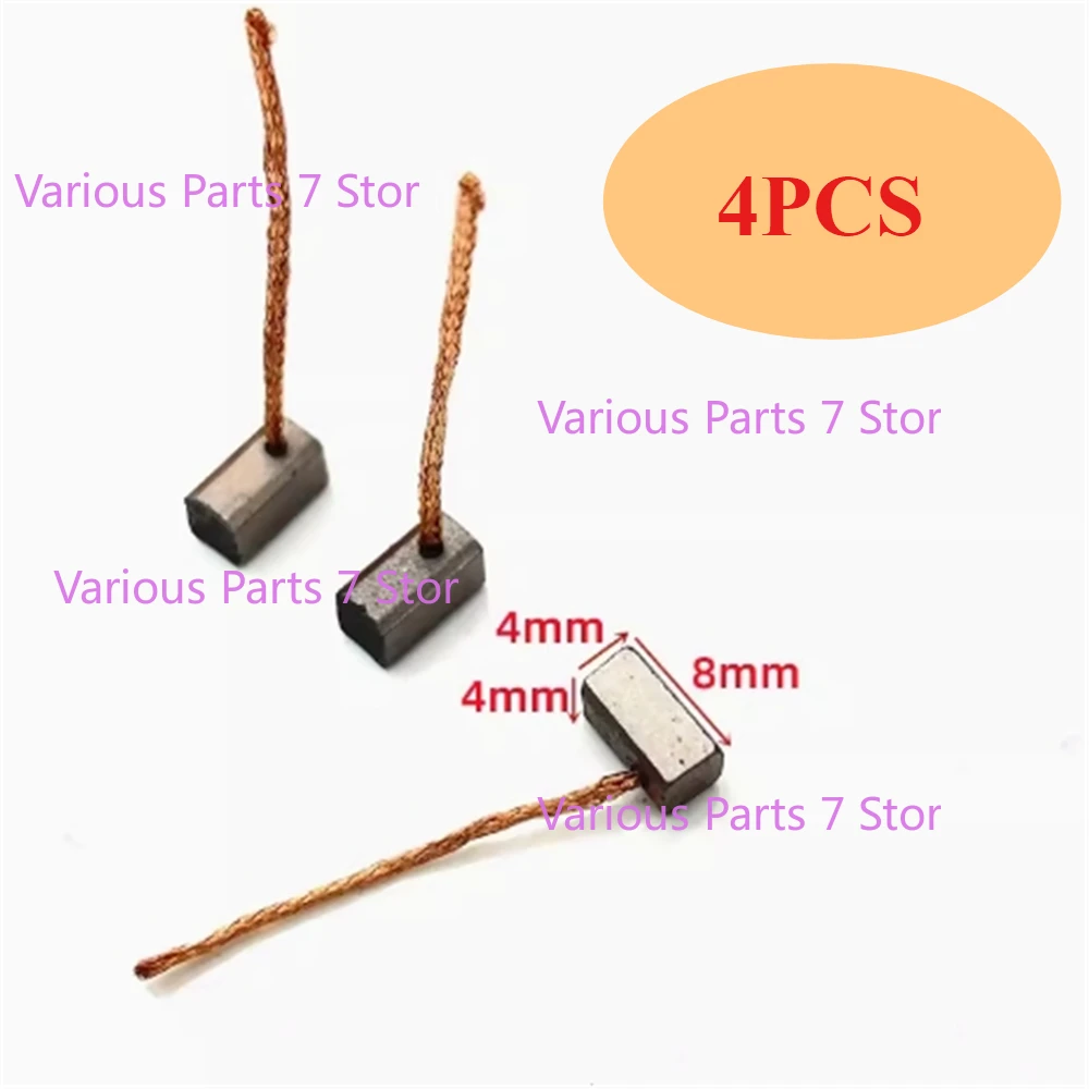 for Yida Qida Sail Kaiyue wiper carbon brush 4X4X8 4X4X10 automatic door motor with copper carbon brush 4*4*10 4*4*8 car accessories