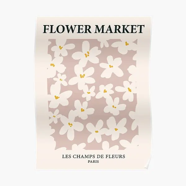 

Цветочный рынок, печать в Париже, нейтральный художественный плакат, домашняя живопись, украшение, печать на стене, Женская винтажная картина, искусство без рамки