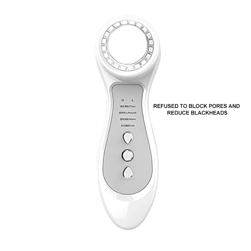 EMS Micro Current Beauty Equipment Skin Rejuvenation 4 Color Light Import Instrument Peeling Machine Skin Care Tool