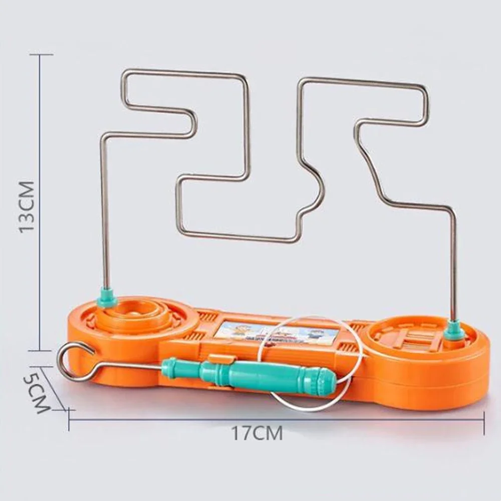 Kids Collision Electric Shock Toy Education Electric Touch Maze Game Party Funny Game Science Experiment Toys for Children Gift - 4