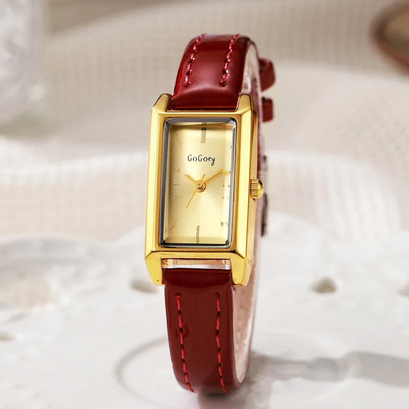 Luxury Watches for Women Retro Female Watch Ladies Belt Black Quartz Wristwatches Montre Femme Relogio Feminino Gifts - 3