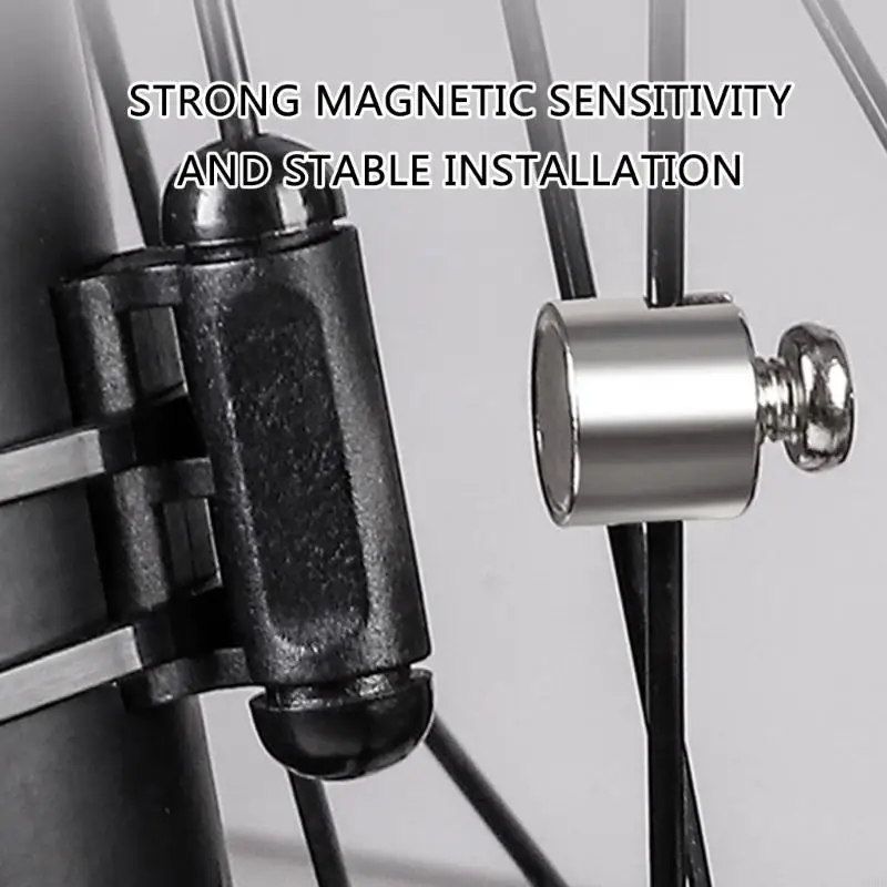 Bicycle Parts Bike Accessories G6DE Bicycles Speedometers Wheel Magnets Computer Speed Sensors Spoke Magnets Bike Speedometers Spoke Easily Install
