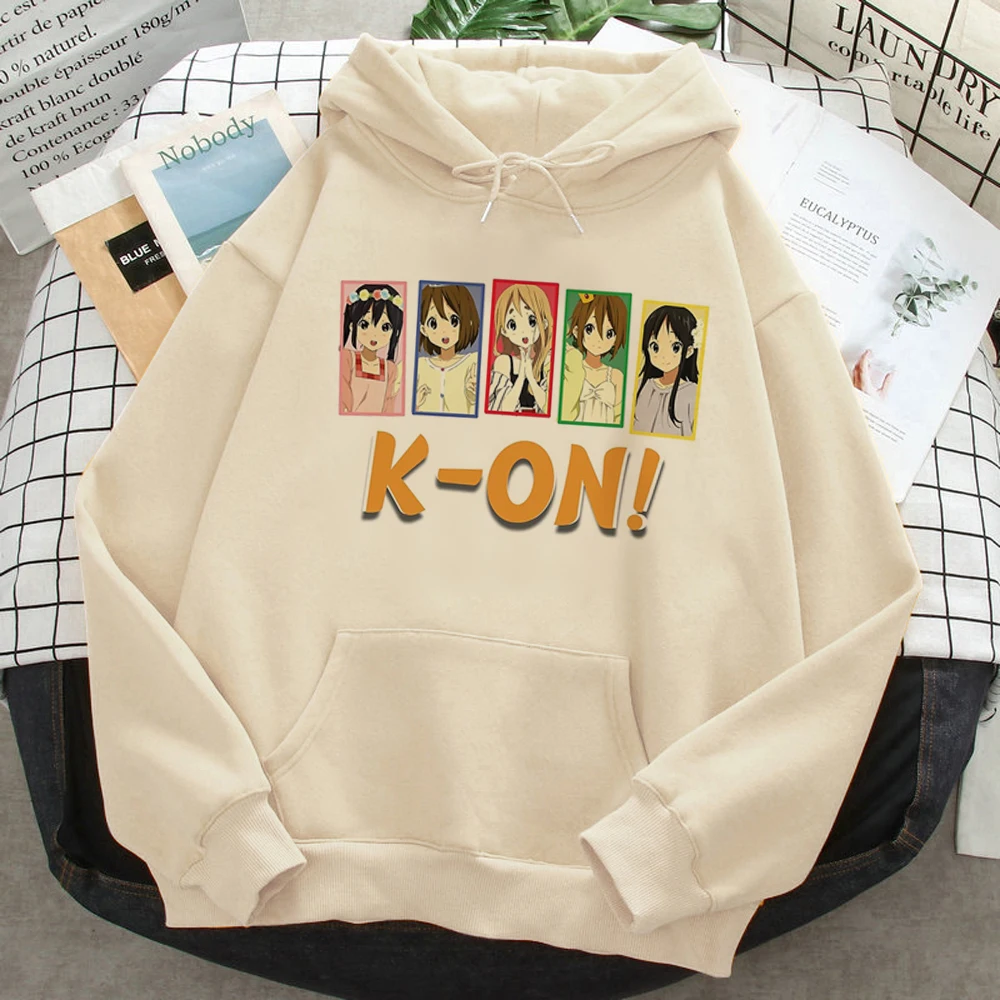 

K-on hoodies women anime funny clothing hoddies women aesthetic clothing
