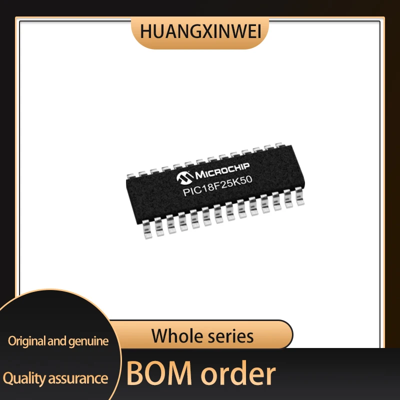 

PIC18F25K50-I/SO Encapsulates the SOP28 microcontroller PIC18F25K50 Original genuine Welcome to contact us for price