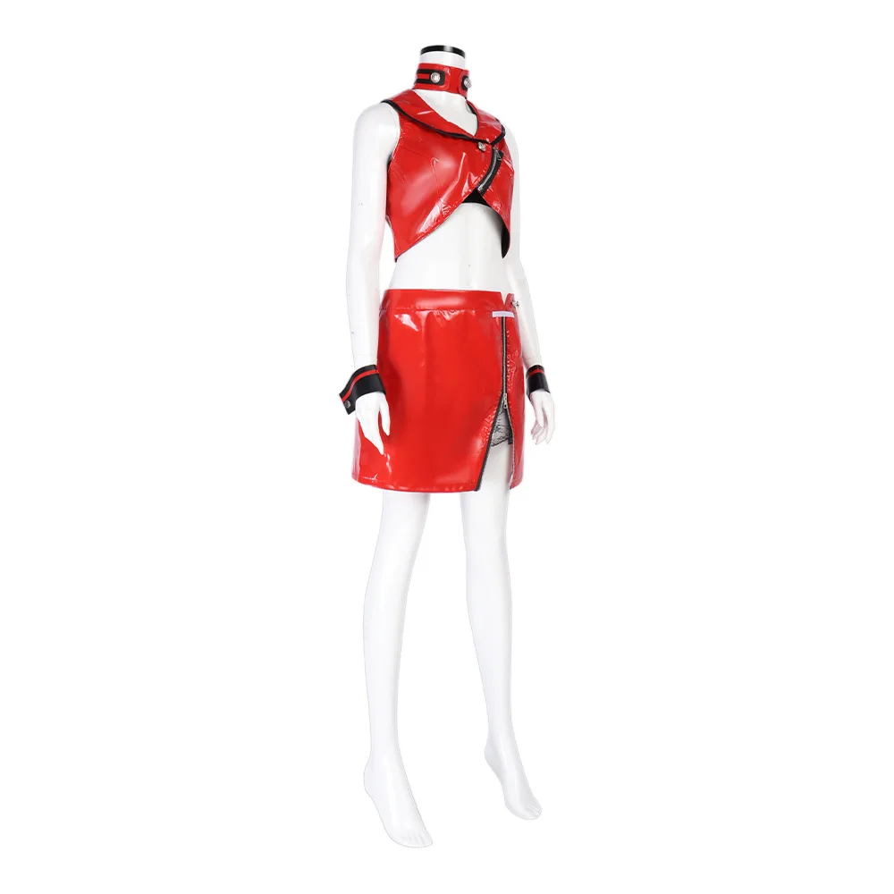 VOCALOID3 Meiko Cosplay Costume with Wig for Women (Unofficial)