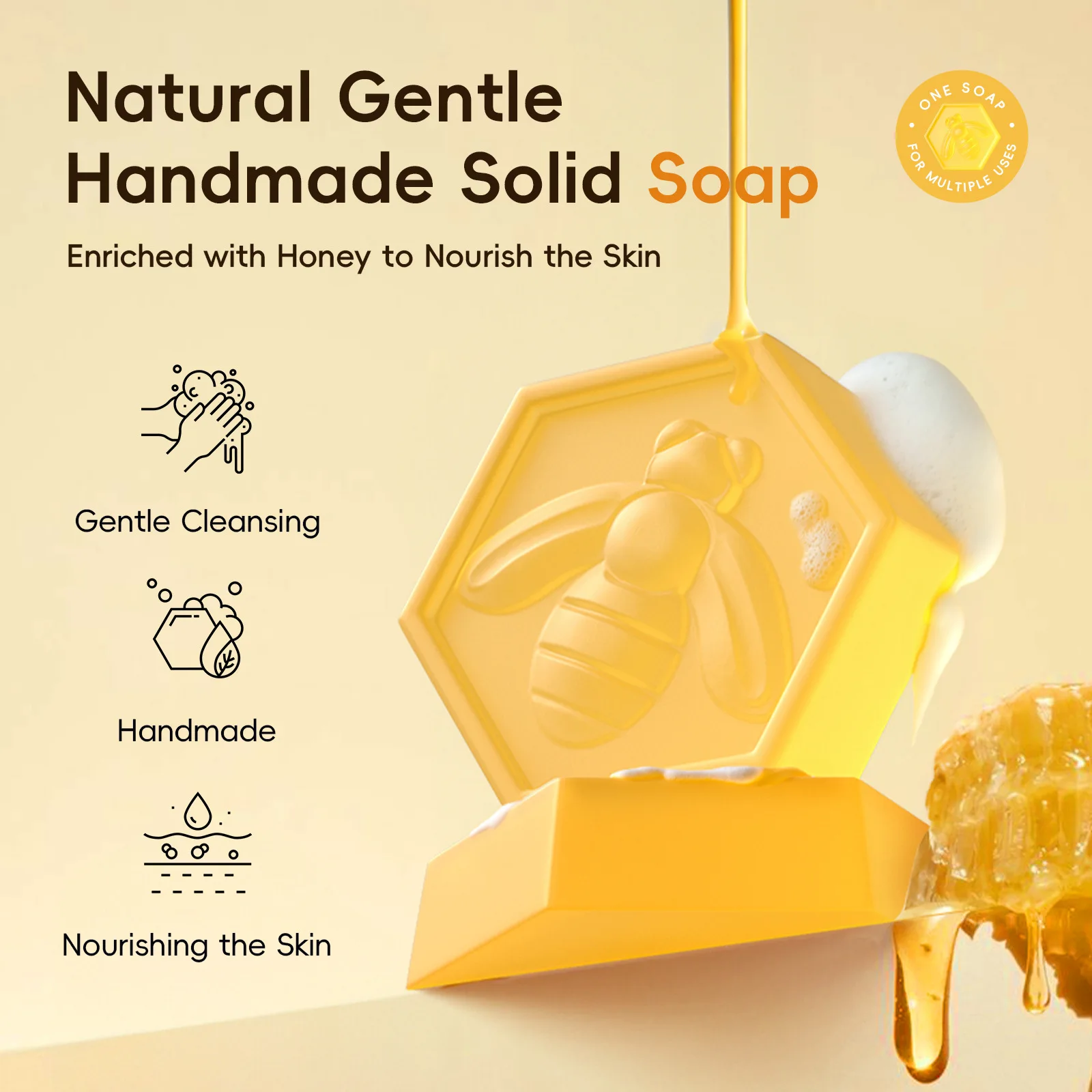 Body Whitening Soap Deep Clean Skin Chicken Skin Removal Soap Armpit Underarm Knees Bleaching Body Brighten White Care Products