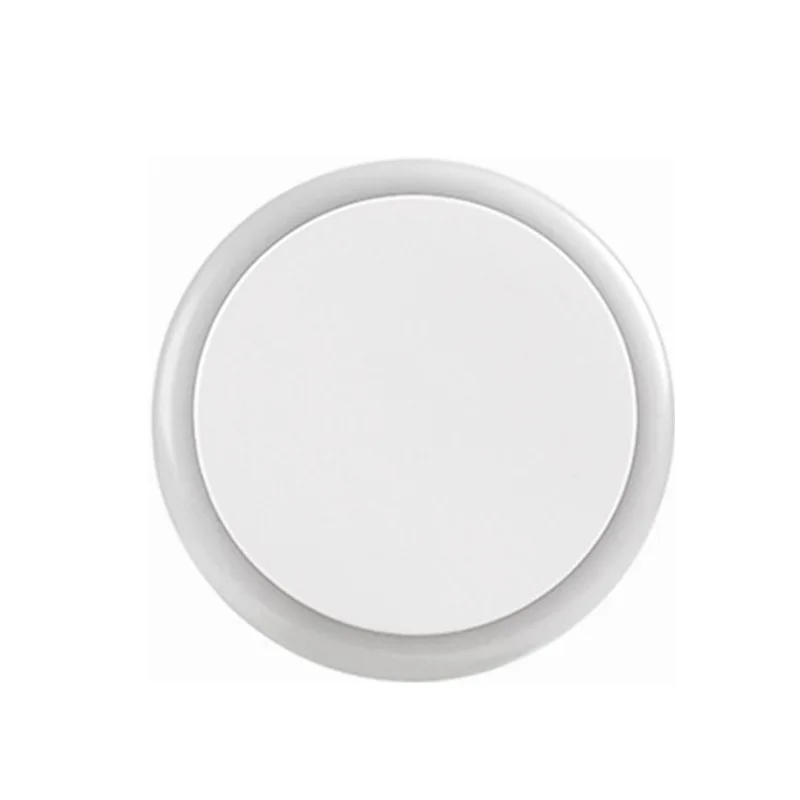 Night Light With EU US Plug Smart Light Control Round Energy-Saving LED Night Lamp Bedside Wall Lights for Home Hallway Pathway