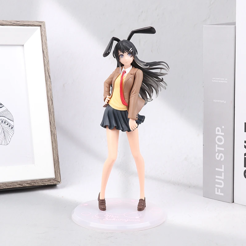

Аниме Taito Sakurajima Mai Coreful фигурка Униформа кролик Ver сексуальная девушка ПВХ фигурки героев Hentai коллекционные модели игрушки