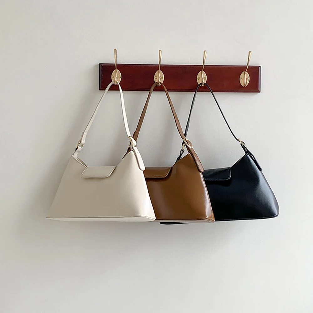 

Сумка на плечо в стиле ретро для женщин, Офисная дамская сумочка из мягкой искусственной кожи, Женский саквояж для телефона, кошелек, 2023