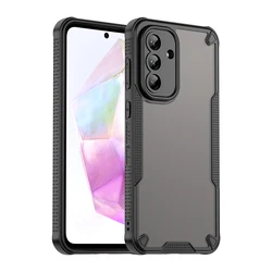 Heavy Duty Shockproof Rugged Protective Case with Full Cover, Anti-Scratch for Samsung A36 (Black)