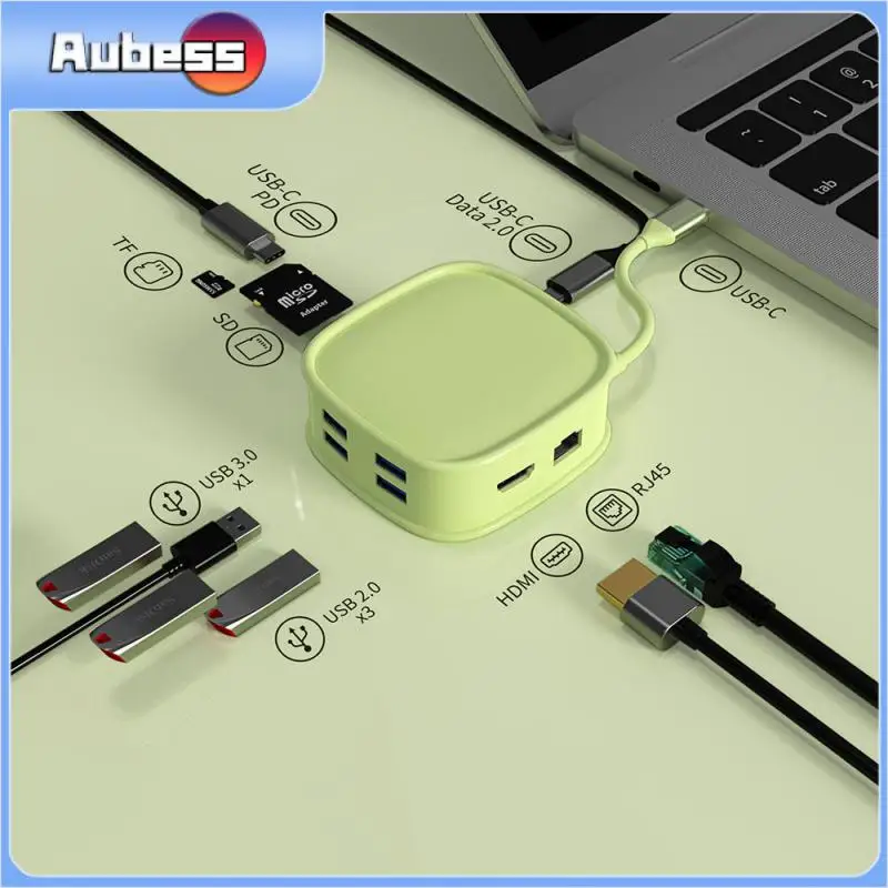 Hub Usb 3.0 Docking Station Usb 3.0 Splitter Diverse Porte Tipo C Extensor Concentratore Dock Usb 4K Per Macbook
