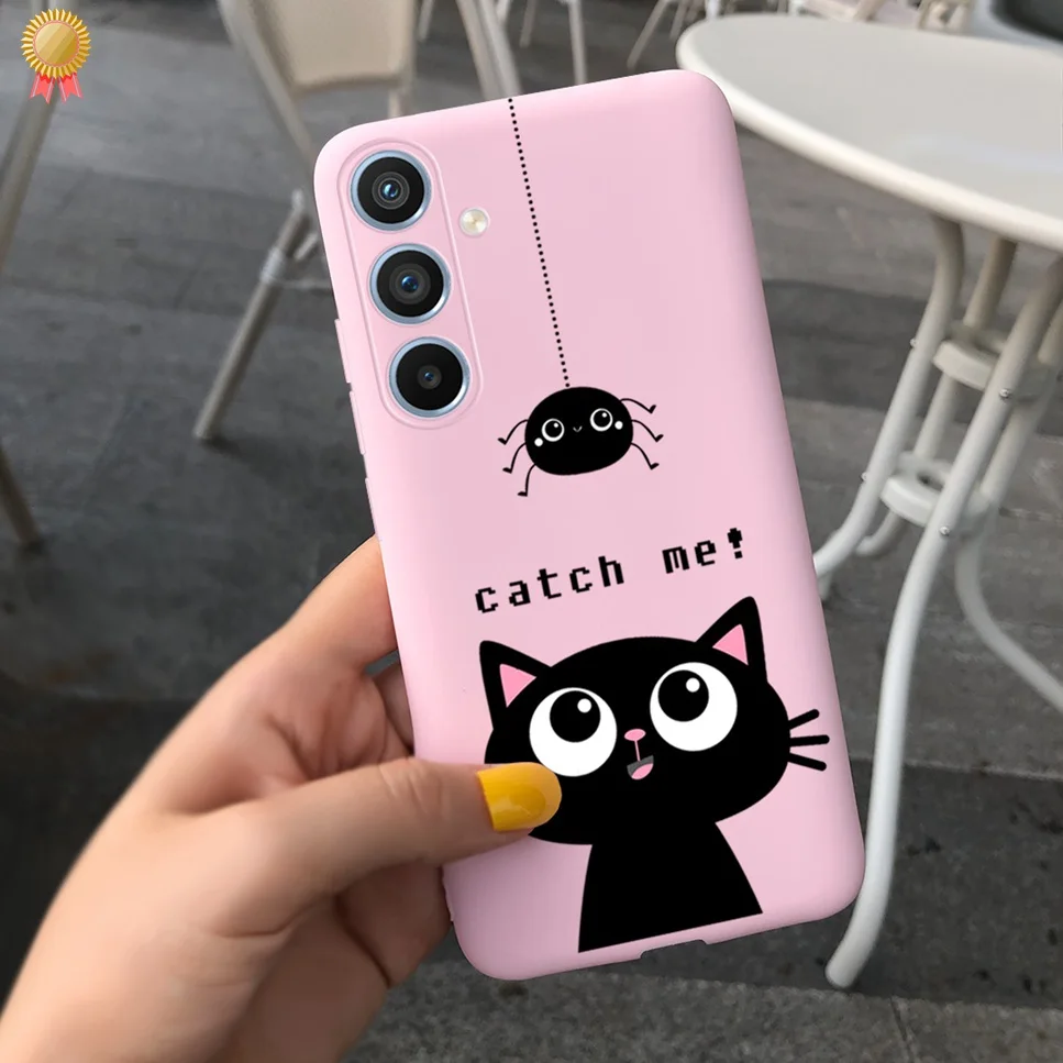 For Samsung Galaxy A24 A 24 4G Case 3D Cute Shockproof Silicone Cartoon Back Cover For Samsung A24 SM-A246M A2 4 5G Funda