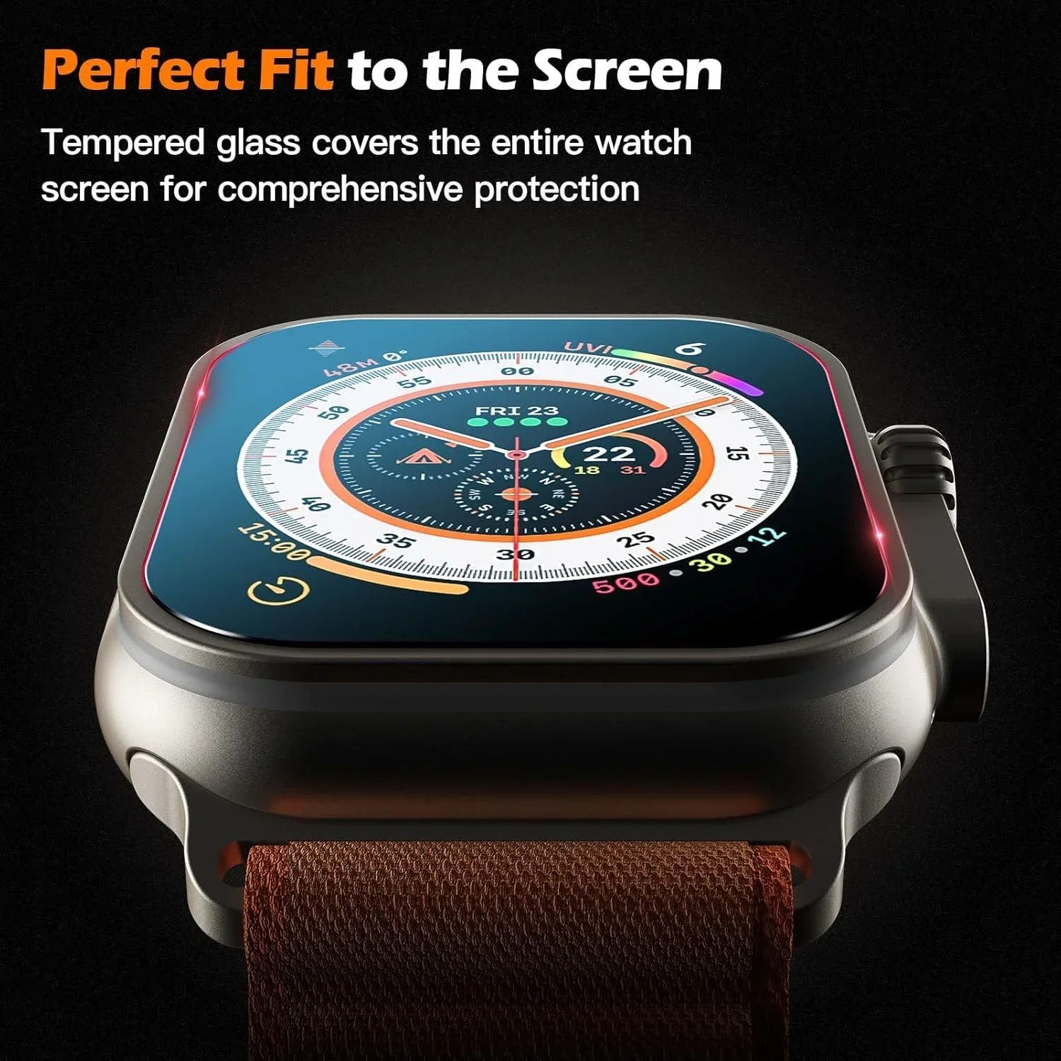 Premium Tempered Glass Screen Protector with Easy Installation and Dust-Free Box