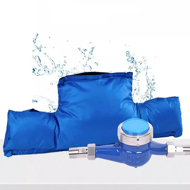 Pipe Insulation Sleeve Outdoor Winter Water Meter Sprinkler Insulated Cover Easily Mounted Removable Cover for Outdoor Winter Pipe Freeze Protection