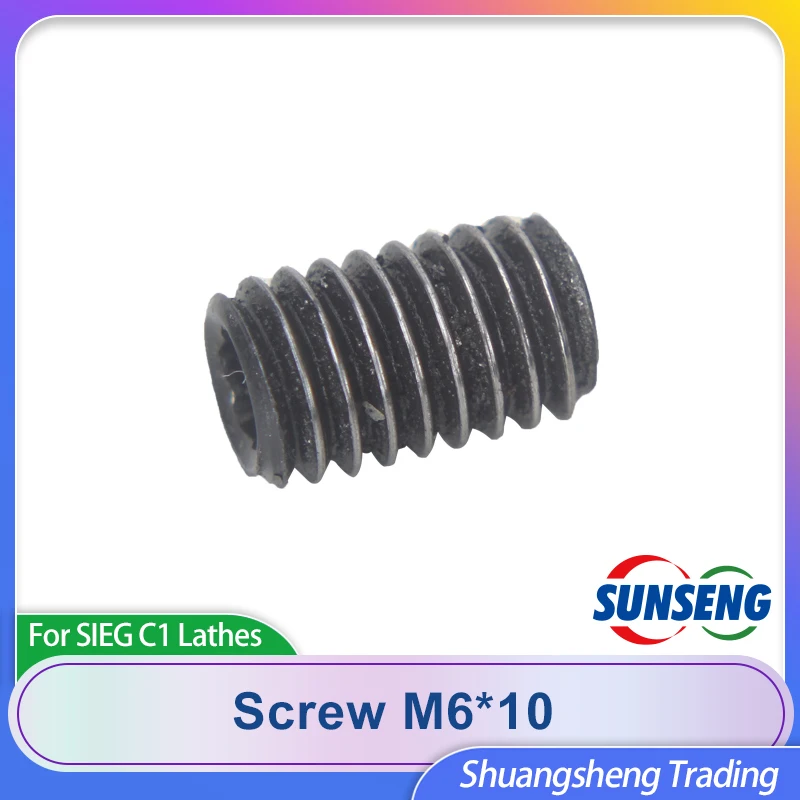 

Винт M6 * 10 SIEG C1-070, запчасти для токарного станка