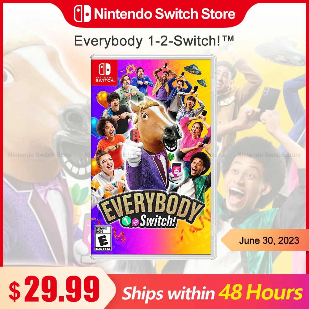 Tutti 1-2-Switch! Nintendo Switch Game Deals 100% Original Physical Game Card Party Genere Per Nintendo Switch Oled Lite