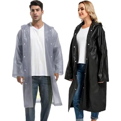 All - Weather Colorful Waterproof Adult Poncho - 2024 Fashion Edition (Grey and black)