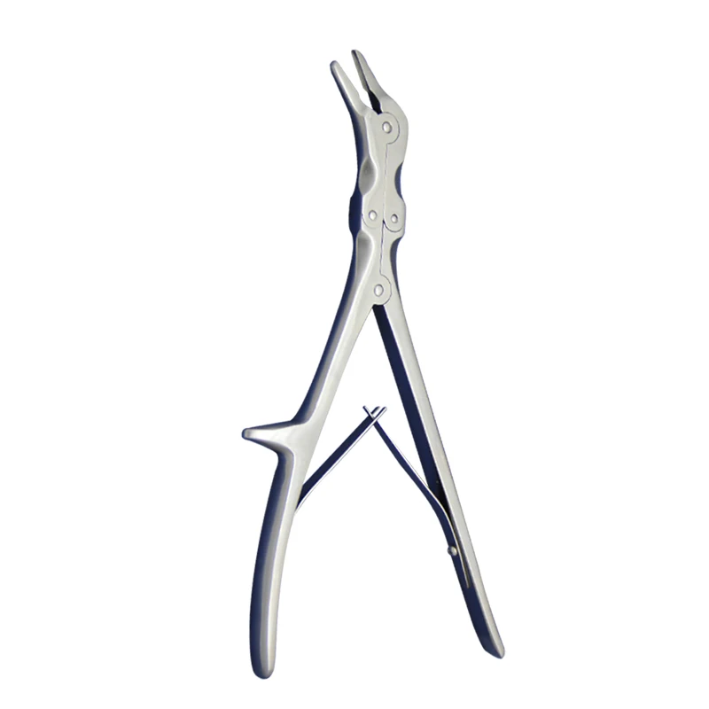 

1pcs Stainless Steel Side Bend Double Joint Rongeur Medical Bone Rongeur Orthopedic Instrument