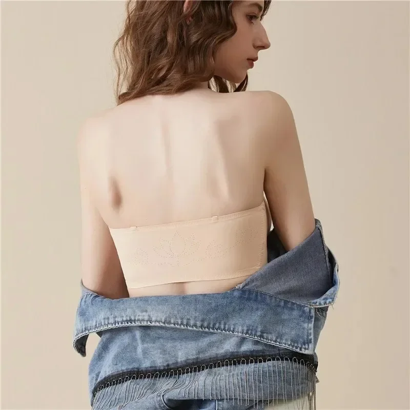 Invisible Strapless Bra For Women Wireless Push Up Non Slip Wedding Brassiere Big Breasts Underwear Sexy Lingerie S-XLPlus Size 4