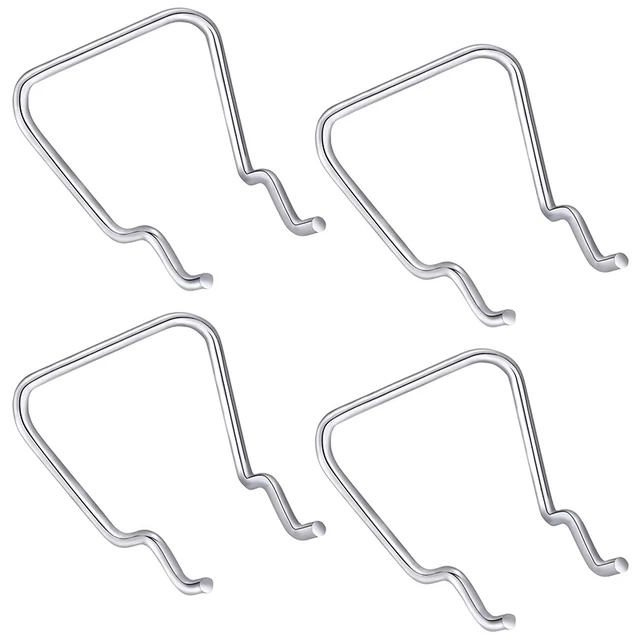 60 db Pegboard Plier Tartók, Rozsdamentes Acél Dupla Hurok Hooks Kiegészítők - Image 4