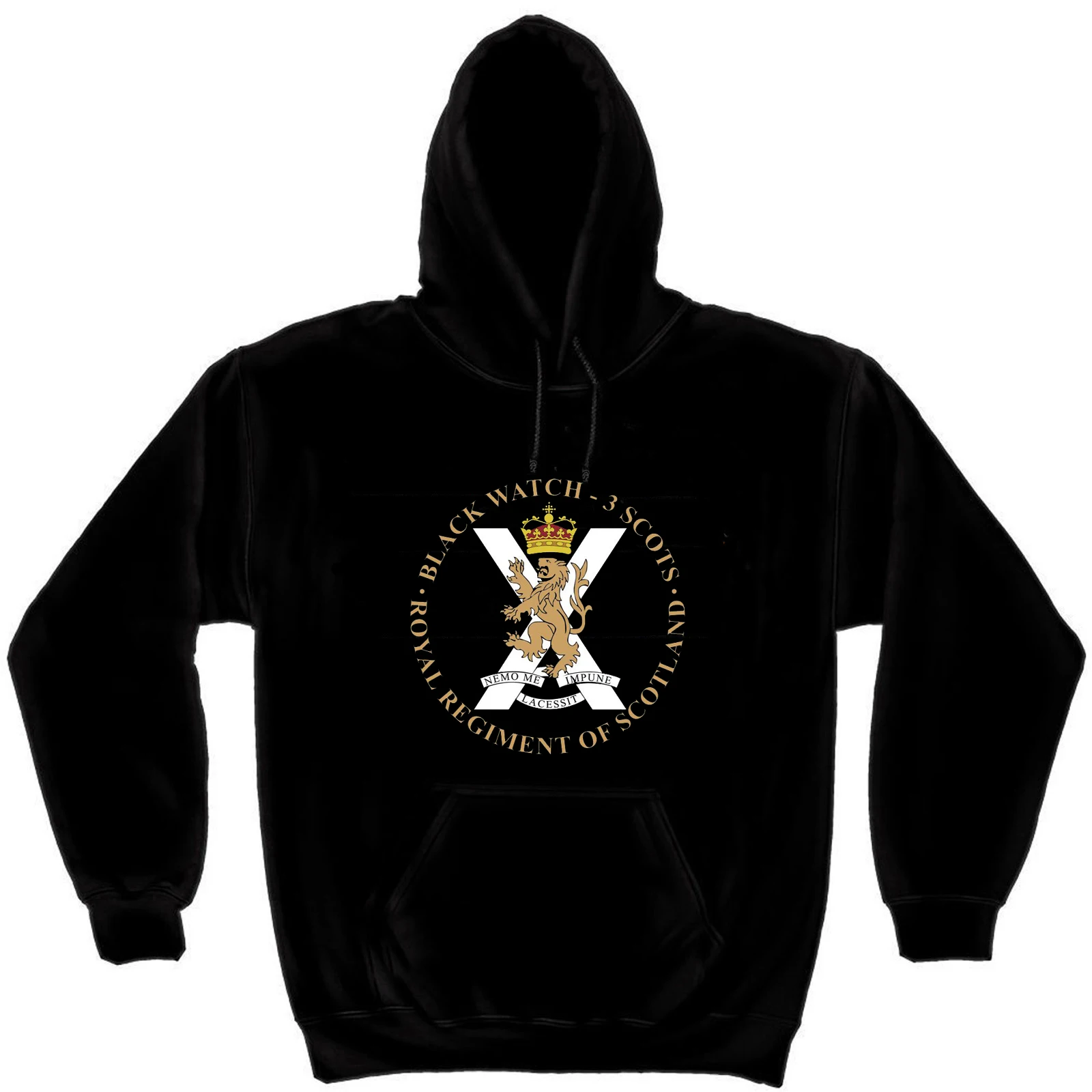 

Black Watch 3rd Battalion. Royal Regiment of Scotland Pullover Hoodie New 100% Cotton Comfortable Casual Mens Sweatshirts