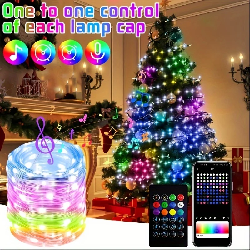 Smart LED Fairy Lights with App Control