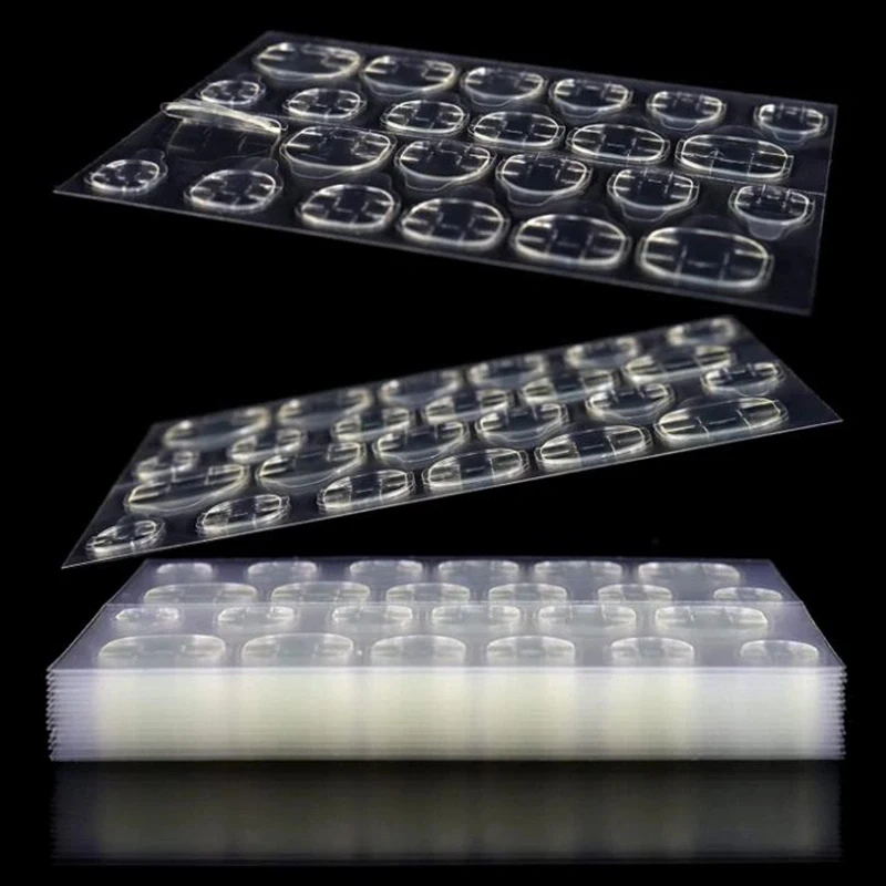DIY Double Sided Nail Stickers Nail Glue 5件装 Nail Art Tools