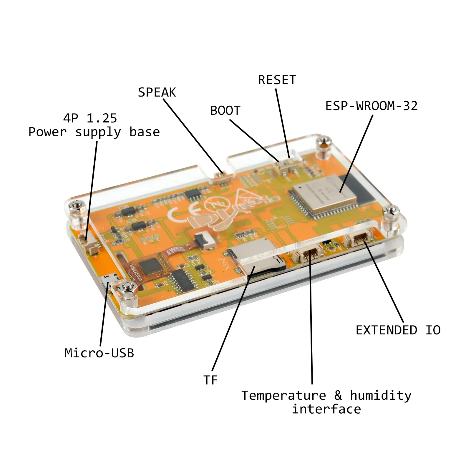 รูปสินค้า โมดูลจอสัมผัส Wi-Fi + Bluetooth 3.5 นิ้ว ST7796 สำหรับ Arduino