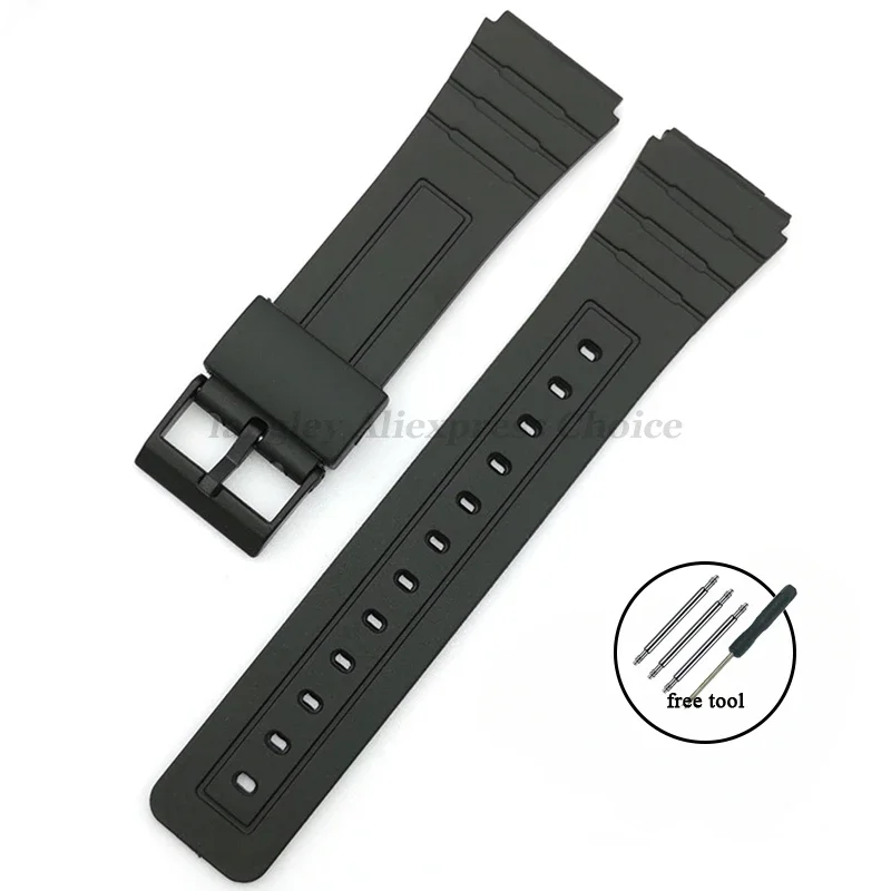 Silicone Watch Strap Bracelet - Versatile Resin Belts in Multiple Sizes (12mm-22mm)