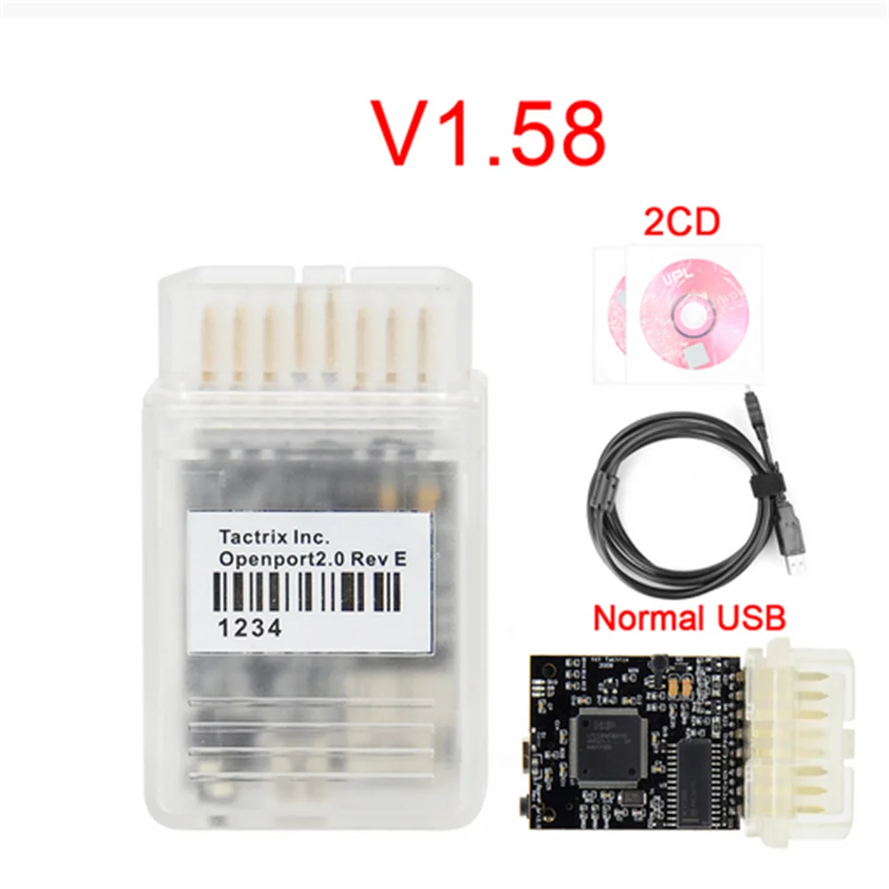 Tactrix Openport 2.0 With ECU FLASH ECU Chip Tunning All SW Full Set obd2 tuning kit ecu tuning tool