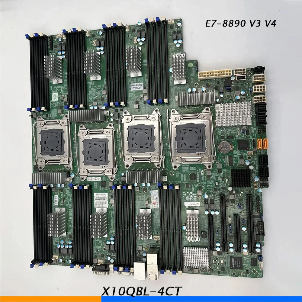 X10QBL-4CT Server Motherboard For SuperMicro SX52400RN E7 V3 V4 C602J LGA2011 4TB DDR4 High Quality 1 X10QBL 4CT Server Motherboard For SuperMicro SX52400RN E7 V3 V4 C602J LGA2011 4TB DDR4 High Quality