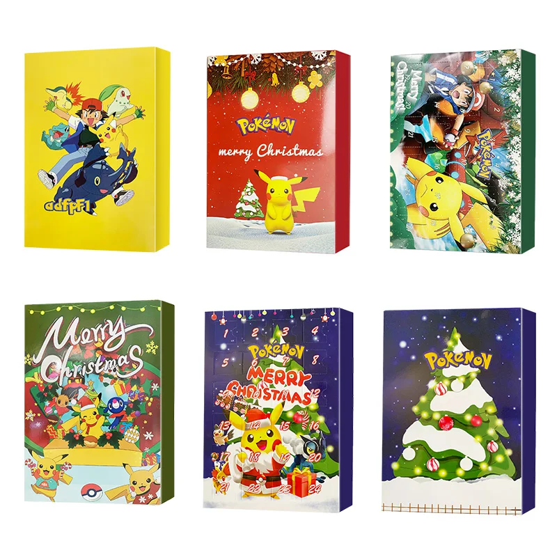 24PCS Pokemon Advent Calendar Box 2023 original Pikachu Anime Action  Figures Christmas Hallowmas kids For Children Boy Toys Gift - AliExpress