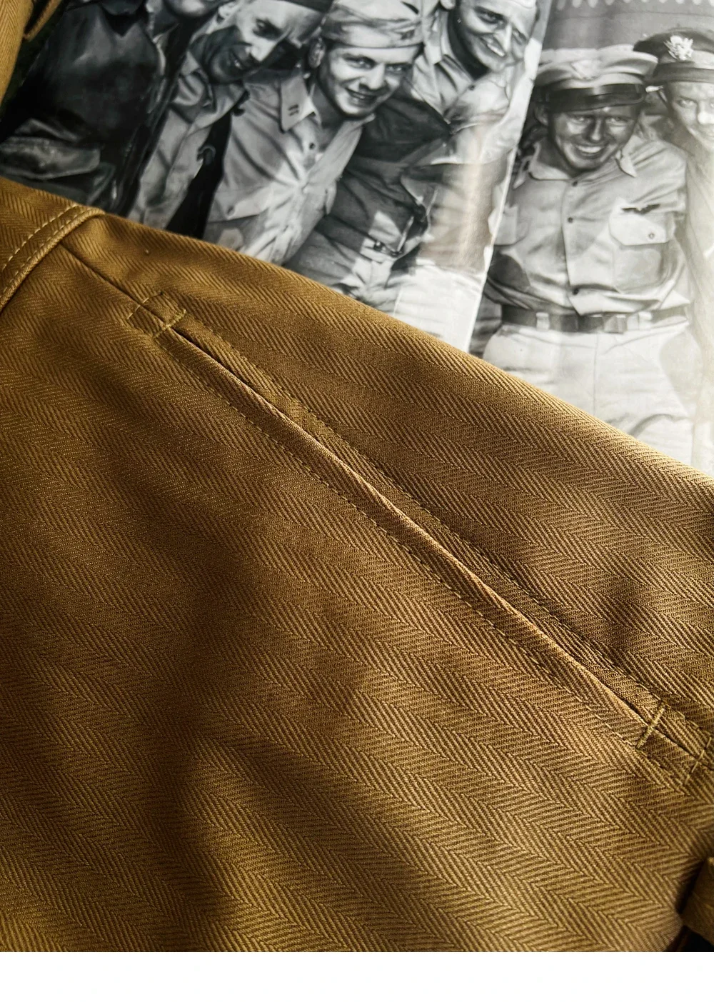 Men M47 Cargo Pants High Waist Straight HBT Thick Cotton Fabric Loose Fitting Outdoor Camping Hiking Military Trousers