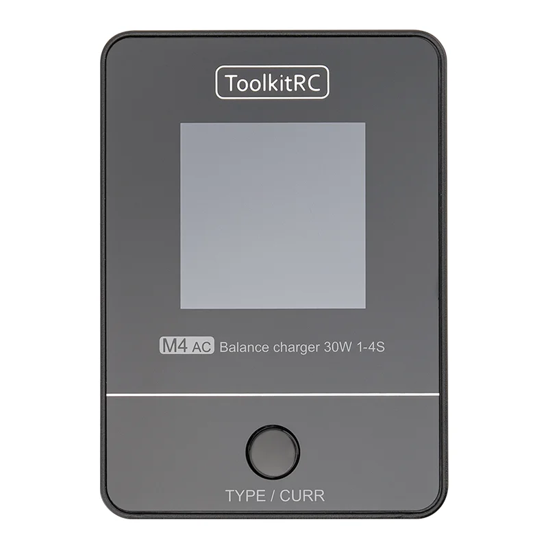 ToolkitRC M4AC 1S 2S 3S Lipo Battery Charger 30W with IPS Display XT30/ XT60 Interface for LiHV NiMh RC Racing Drone Battery thumbnail 6