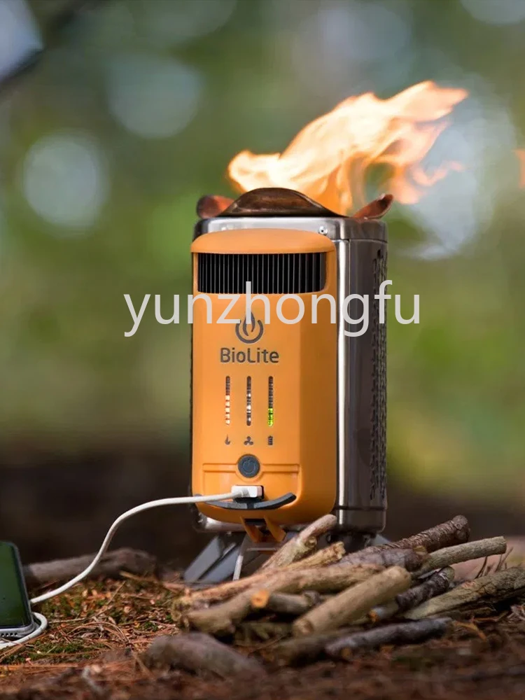 BioLite CampStove 2 Outdoor Camping Smoke-Free Stove Fire Power Generation  Rechargeable Lightweight Firewood Stove - AliExpress