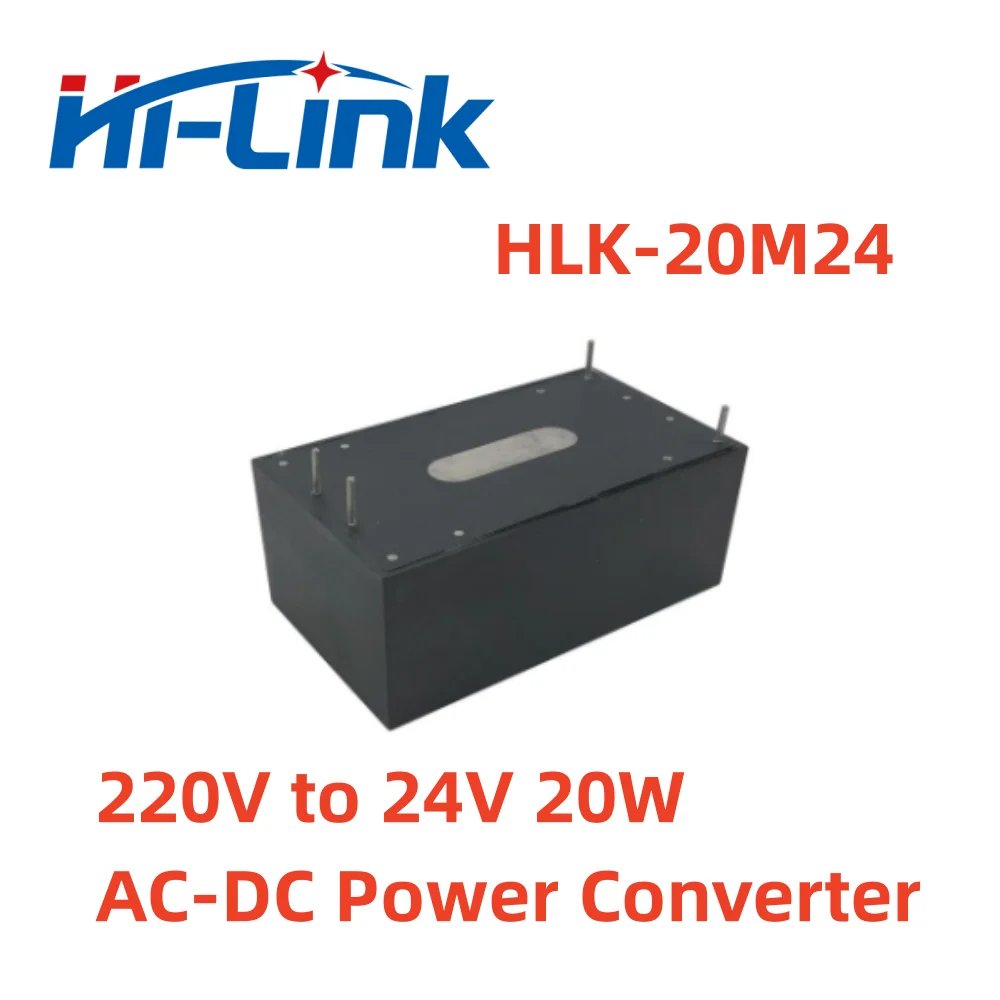 하이링크 HLK-20M24 전원 공급 장치 모듈, 스텝 다운 절연 스위칭 컨버터 전원 모듈, AC DC 220V  24V, 20W, 무료 배송