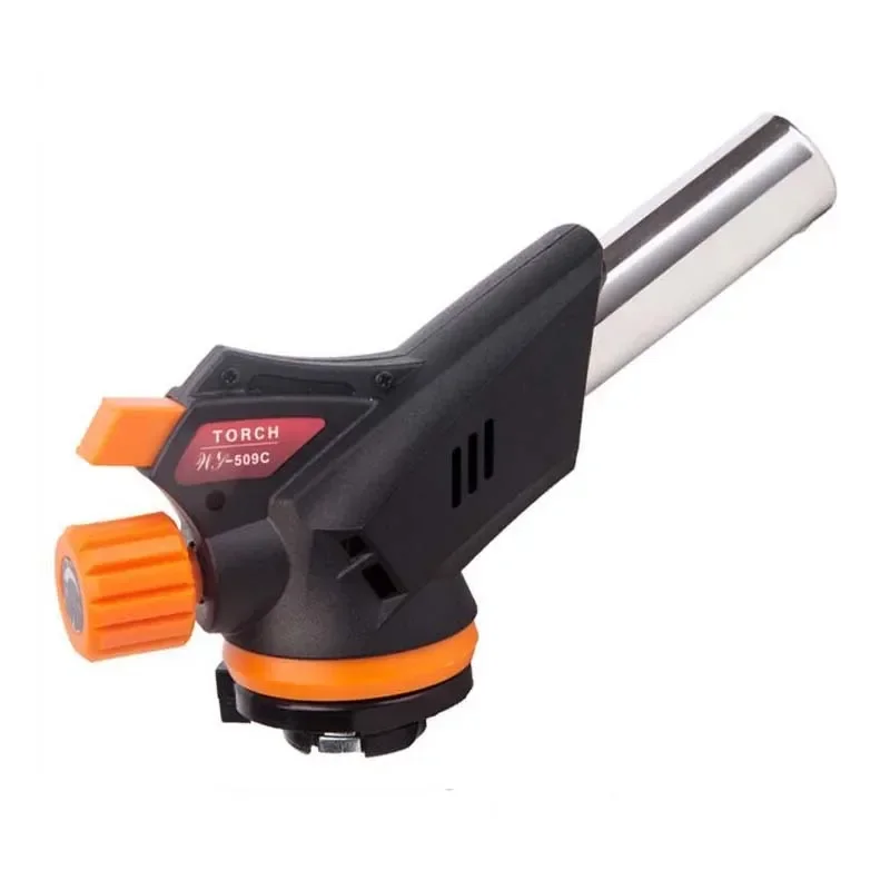 Description Picture 2 of itemTorch Cooking AutoIgnition Butane Gas Welding-Burner Welding Gas Burner Flame Gas Torch Flame Gun Blow for BBQ Camping Cooking
